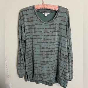 Athleta Tahiti Coaster Luxe Sweatshirt Top #982562 Large